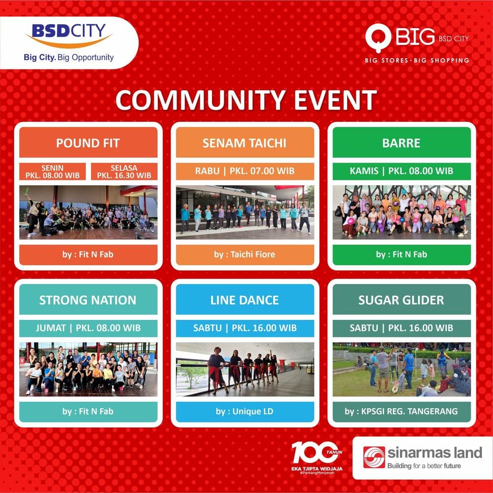 QBIG COMMUNITY EVENTS