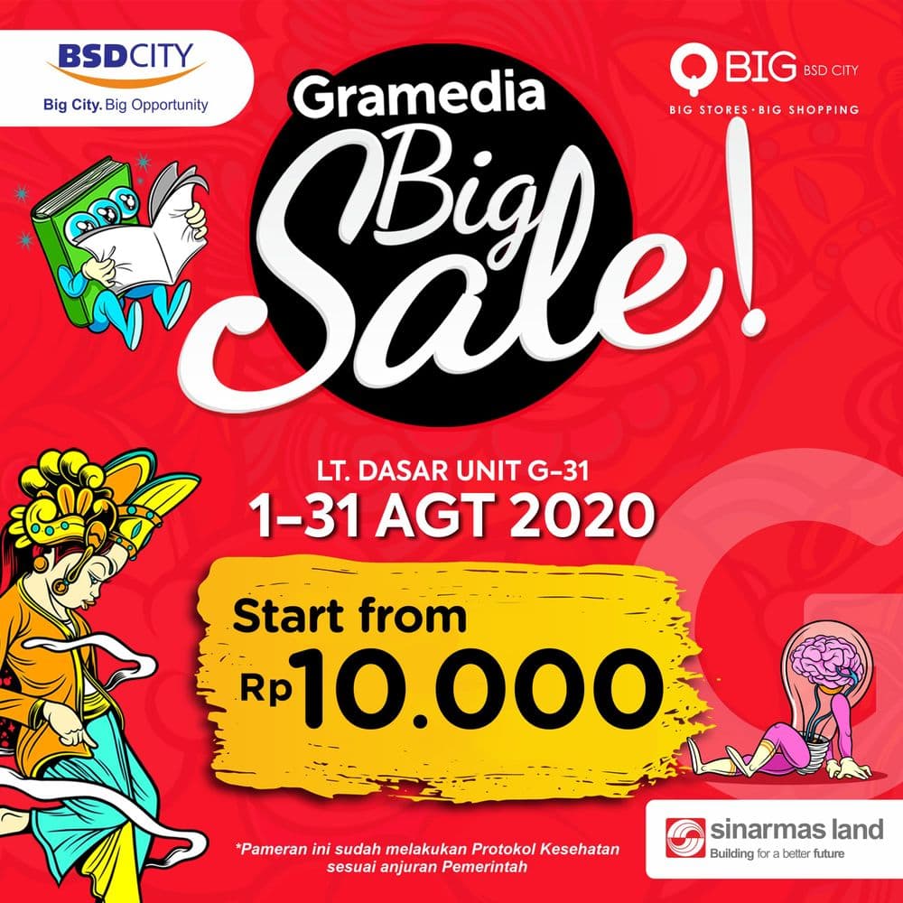 GRAMEDIA BIG SALE 2020