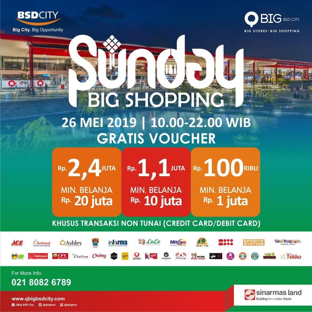 SUNDAY BIG SHOPPING MEI