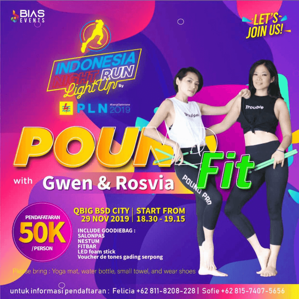 POUND & FIT WITH GWEN & ROSVIA