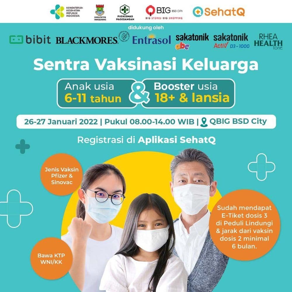 VAKSINASI BOOSTER SEHATQ